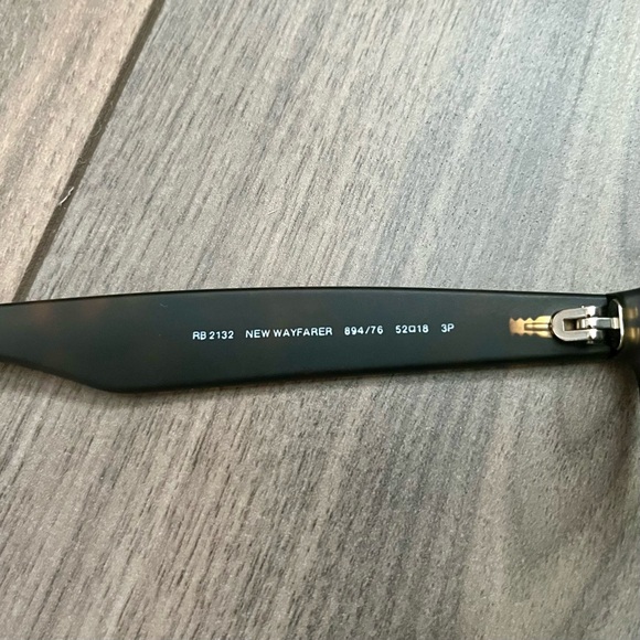 Ray-Ban Polarized Sunglasses with Matte Tortoise Finish - Picture 4 of 5